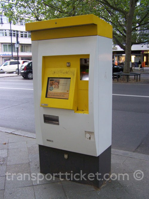 BVG ticket machine (2016)
