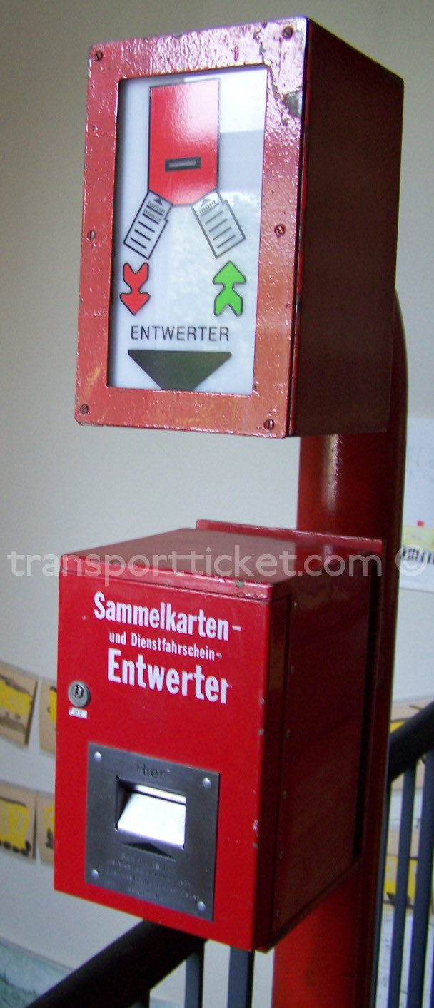 BVG validator (collection U-Bahn Museum Berlin)