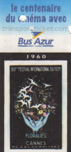 Bus Azur bus ticket: Festival 1960