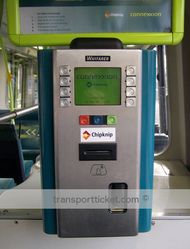 vending machine Connexxion tram (2009)