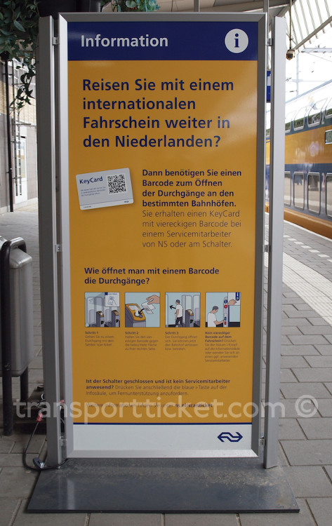 information in German (Venlo, 2015)
