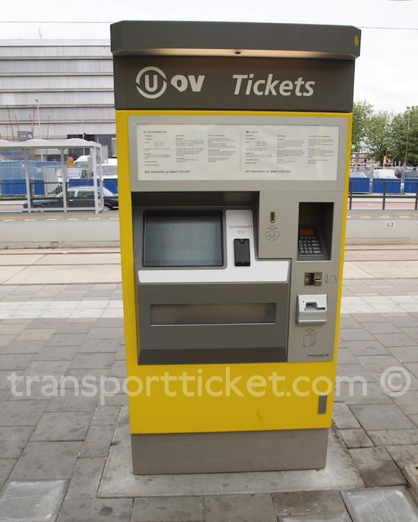 U-OV ticket machine (Utrecht, 2015)