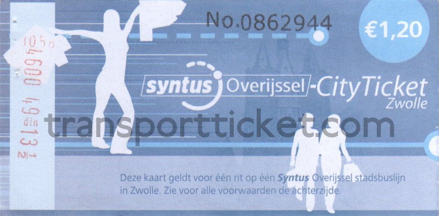 Syntus cityticket Zwolle