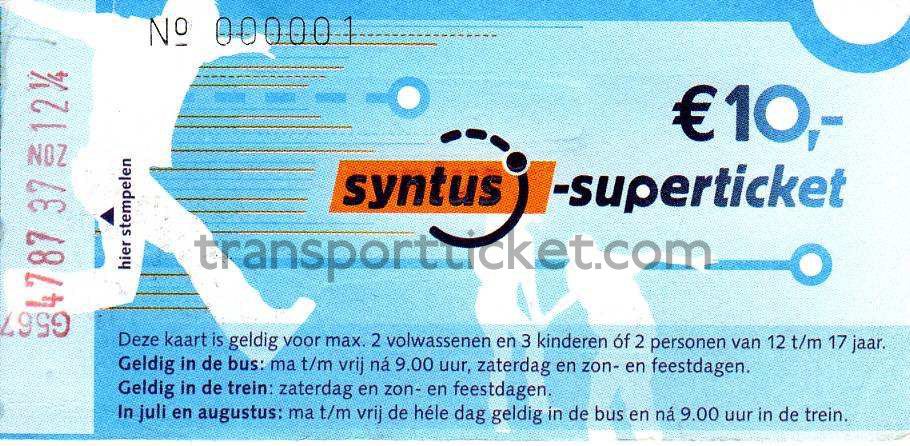 Syntus Superticket (2008-2010)