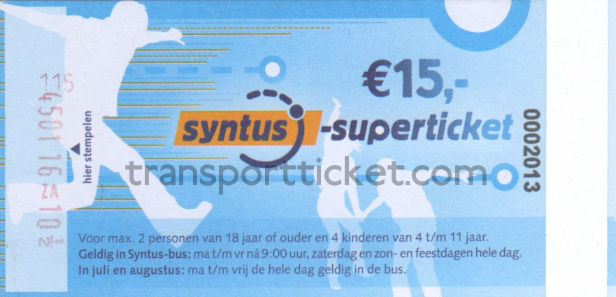 Syntus Superticket (2014-2015)