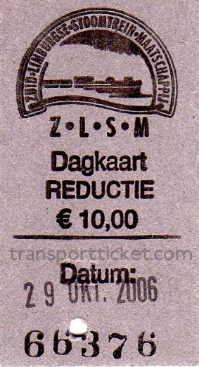 ZLSM dayrover, reduced fare (2006)
