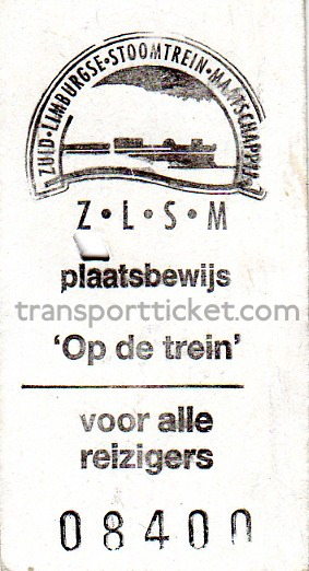 ZLSM train ticket